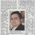 Xone in Business Line  Page 03 May 22 2015